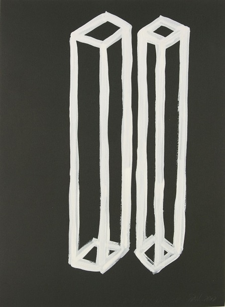 Rüdiger Preisler Drawing of Raum-Licht-Maschine no. 38