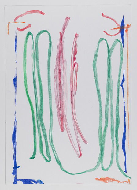 Barbara Hindahl Markerzeichnung/Portrait 1