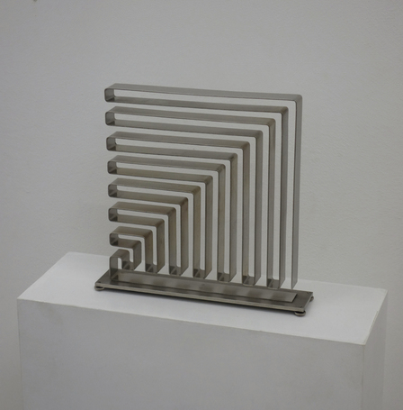 Martin Willing Mäanderkantung, diagonal im Quadrat