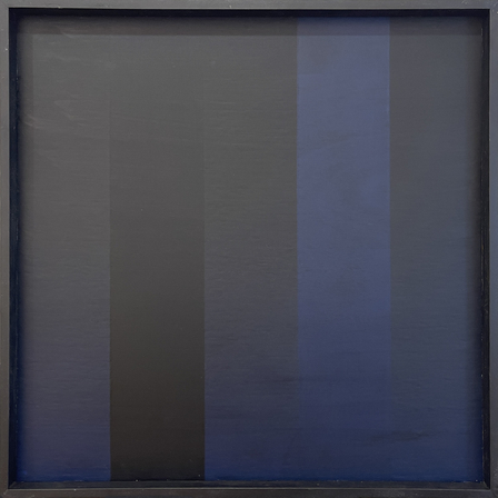 Bernhard Sandfort Blau und Schwarz, getrennt und verbunden