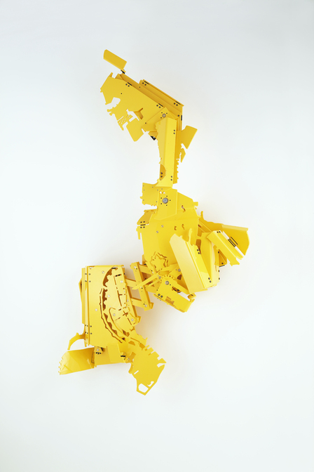 Ken'ichiro Taniguchi City Study for Copenhagen, Denmark, #2 (1: 8000)