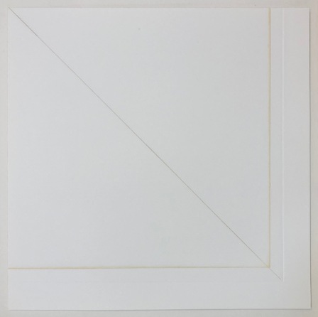Robert Ryman ohne Titel (Portfolio IV)