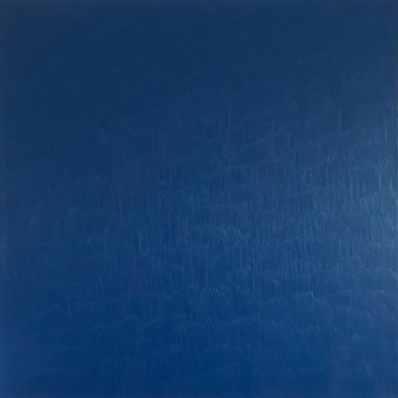 Marcia Hafif Heliogen Blue