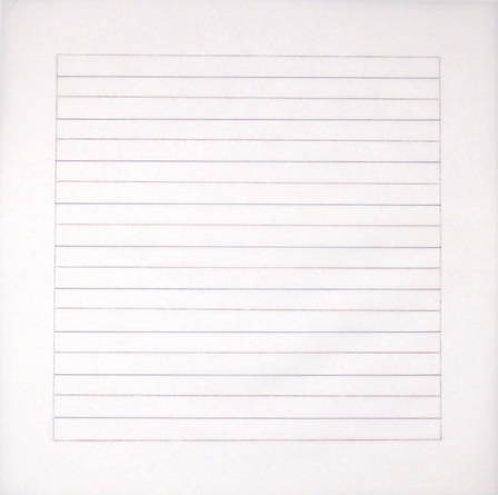 Agnes Martin Untitled VII