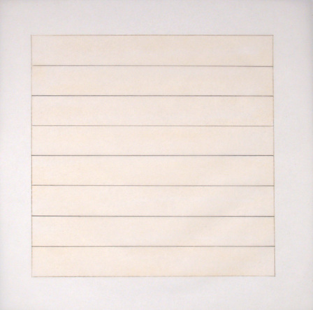 Agnes Martin Untitled VI