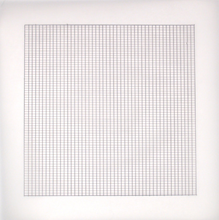 Agnes Martin Untitled V