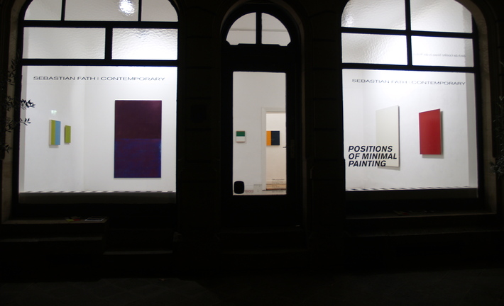 Positionen reduzierter Malerei, Dirk Rathke