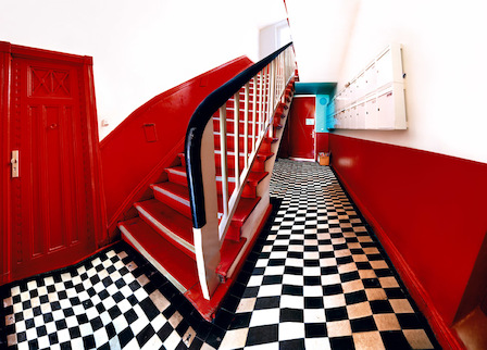Raïssa Venables Red Stairs